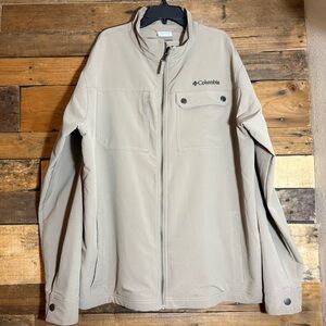 Columbia Sportswear Mens Soft-Shell Jacket Omni‎ Shield - Size XL